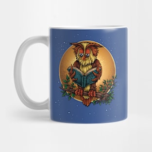 Old, Wise Owl In The Moonlight Mug